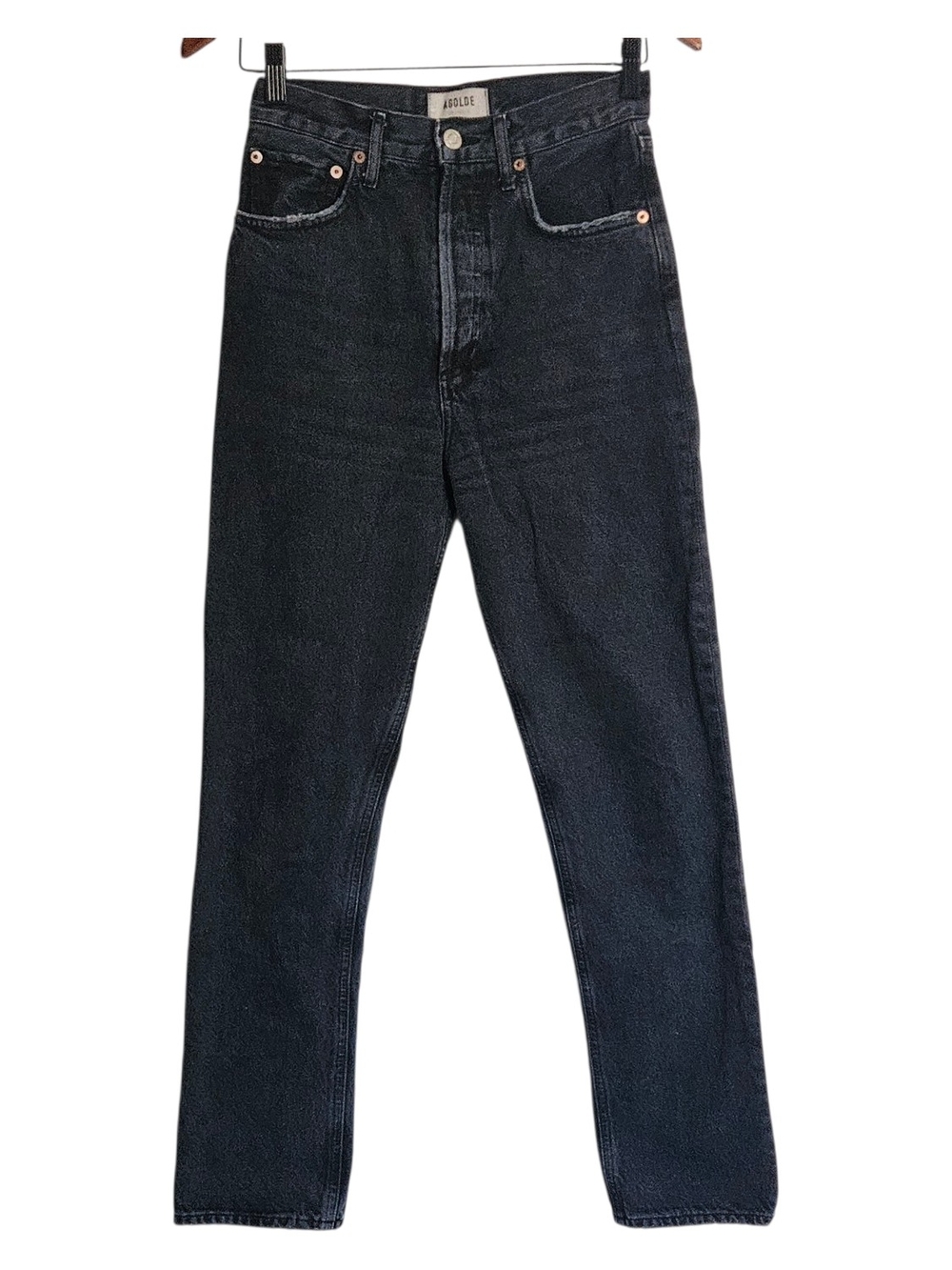 Agolde 90's Pinch Waist High Rise Straight Jeans Size 23
